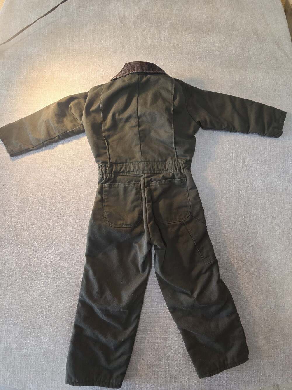 Vintage Berne Apparel Youth Insulated Quilted Jumpsuit Coveralls Size Small 6-8 - Picture 3 of 3